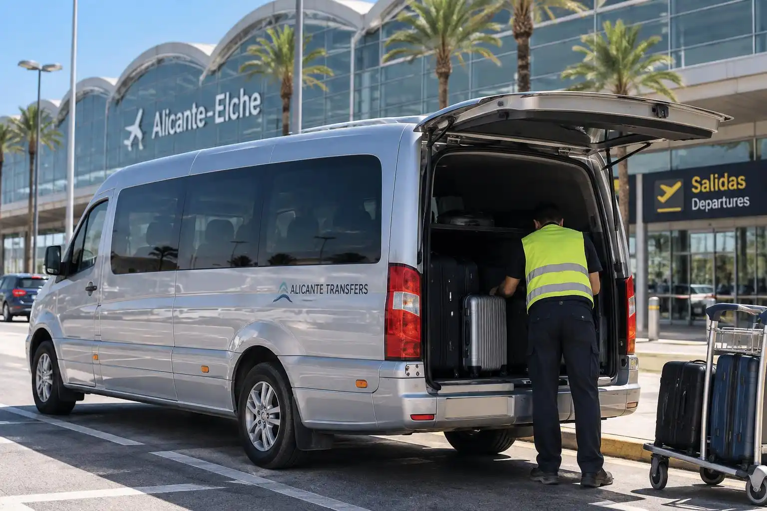 Minibús Aeropuerto de Alicante a Valencia