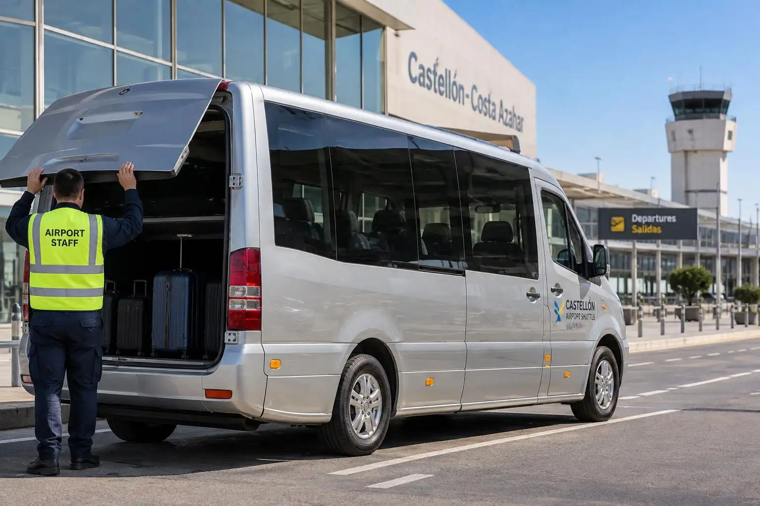 Minibús Aeropuerto Castellón a Valencia