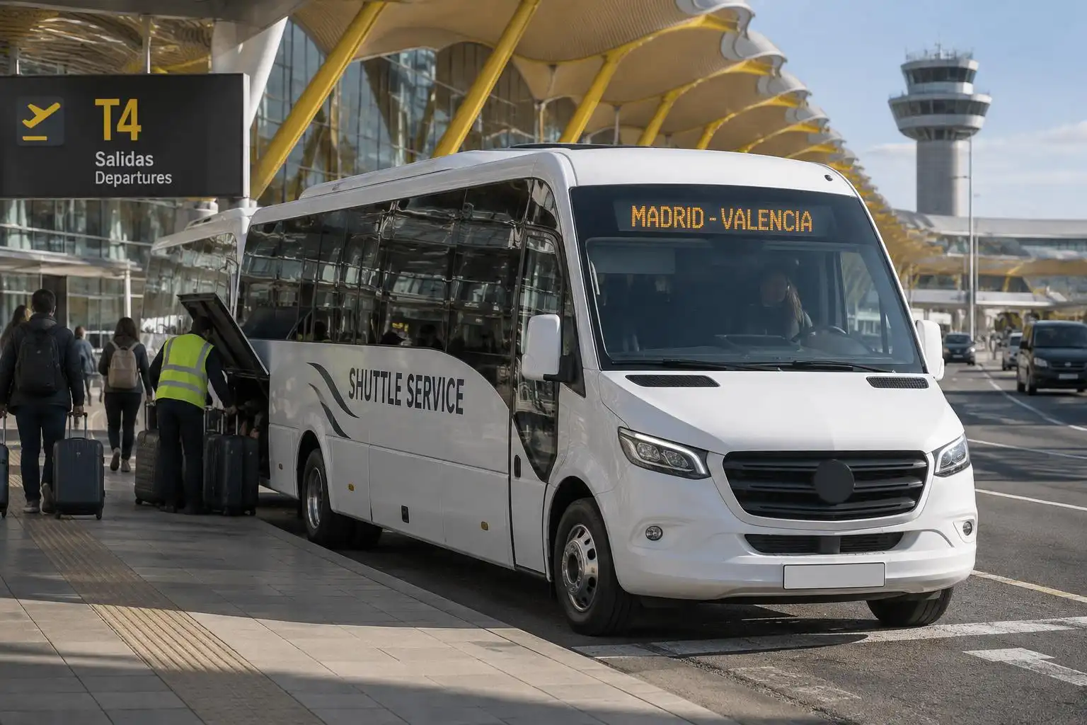 minibús Aeropuerto de Madrid Barajas a Valencia minibús Aeropuerto de Madrid Barajas a Valencia