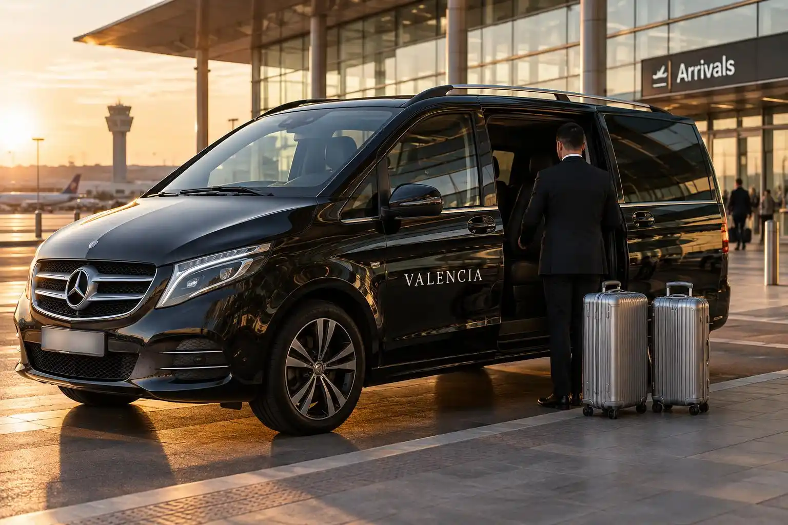 Traslado en minivan desde el aeropuerto de Valencia Traslado en minivan desde el aeropuerto de Valencia