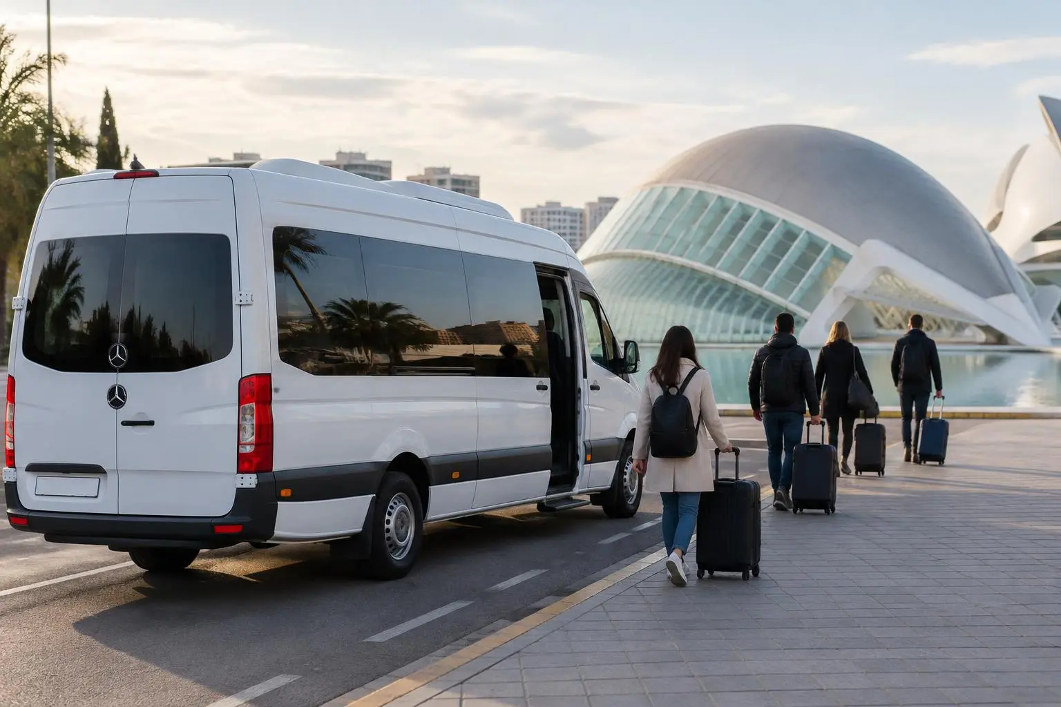 Minibús Aeropuerto Castellón a Valencia
