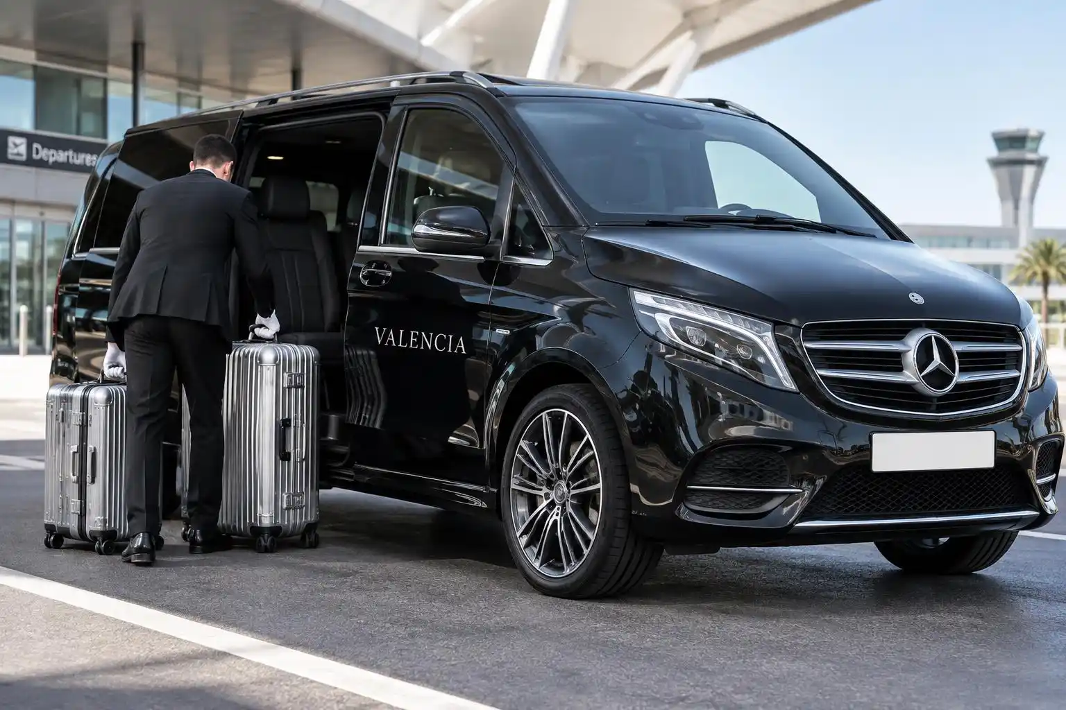 Traslado en minivan desde el aeropuerto de Valencia Traslado en minivan desde el aeropuerto de Valencia