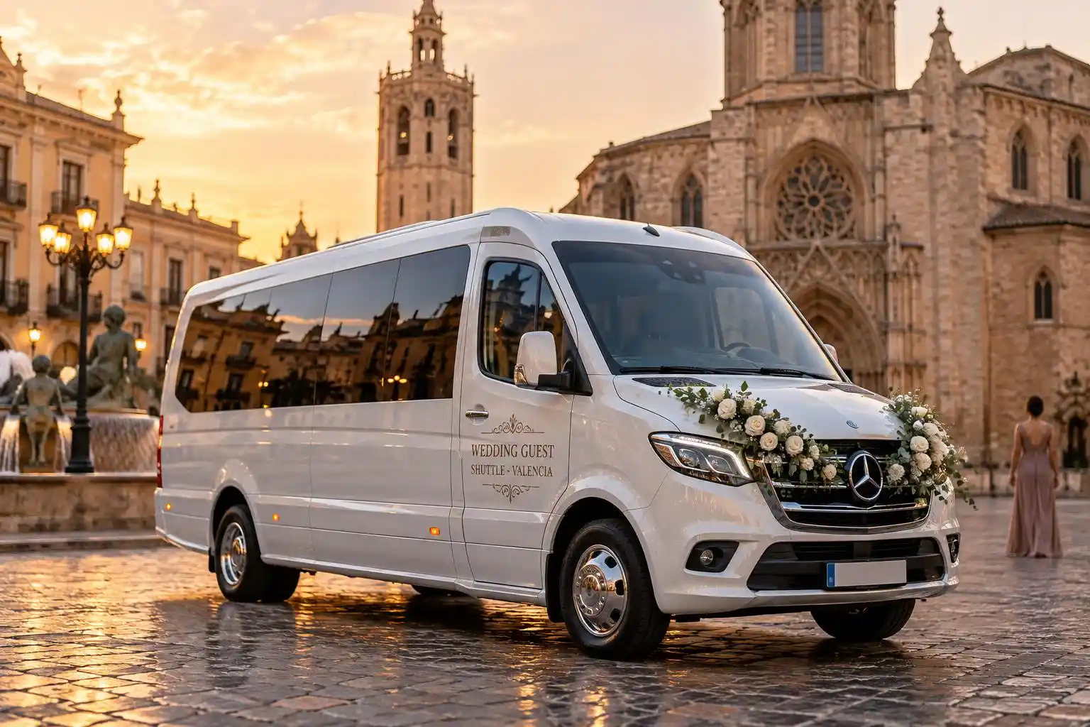 Minibús para bodas en Valencia